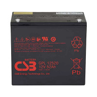 Аккумулятор CSB 12V 52Ah (GPL12520)