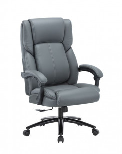 Офисное кресло Chairman CH415 экокожа, серое (7145940)