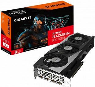 Видеокарта Gigabyte AMD Radeon RX 7600 GAMING OC (GV-R76GAMING OC-8GD)