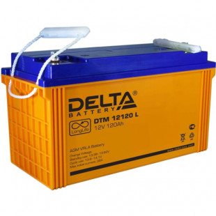 Аккумулятор Delta 12V 120Ah (DTM 12120 L)