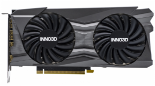 Видеокарта Inno3D GeForce RTX 3060 Ti TWIN X2 (LHR) (N306T2-08D6-119032DH)