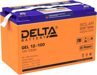 Аккумулятор Delta 12V 100Ah (GEL 12-100)