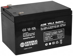 Аккумулятор General Security 12V 12Ah (GS12-12L)