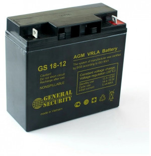 Аккумулятор General Security 12V 18Ah (GS18-12)