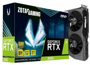 Видеокарта Zotac GAMING GeForce RTX 3050 AMP (ZT-A30500F-10M)